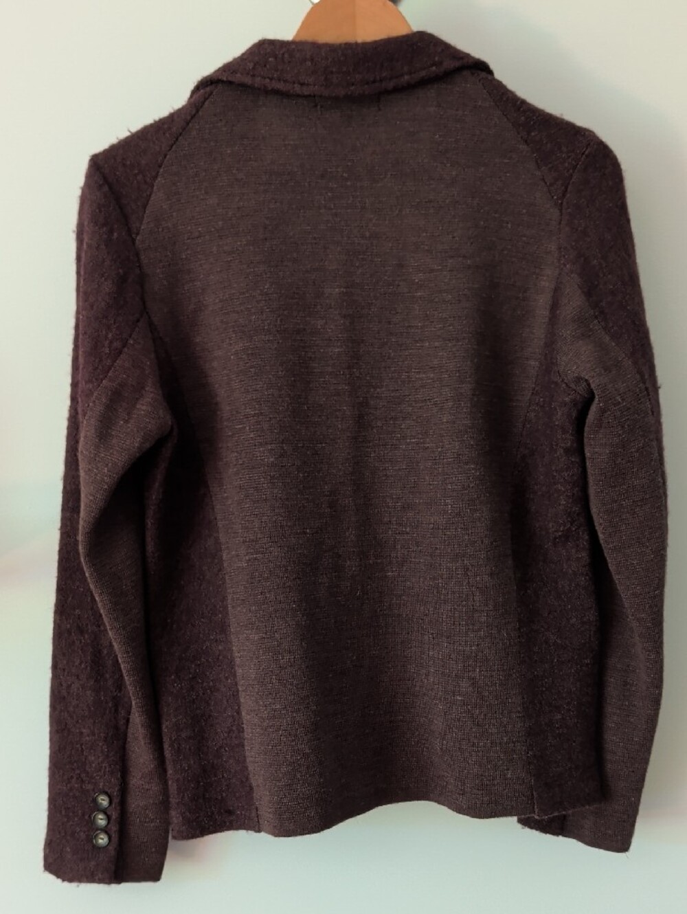 For Cynthia Women's Textured Wool-Blend Blazer Size M NWT - Picture 3 of 5